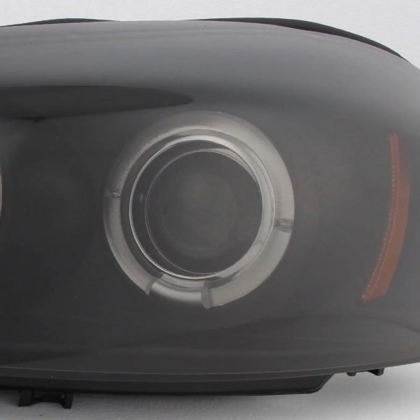 AKKON - For Black Smoked 2006-2013 Chevy Impala LED Halo Headlights + LED Tail Lights Lamps - Image 3
