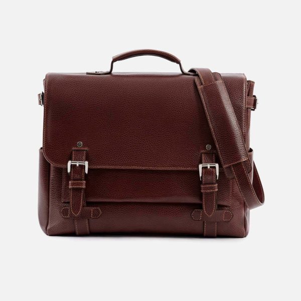 Gaston Messenger Bag - Pebbled - Men's - Image 6