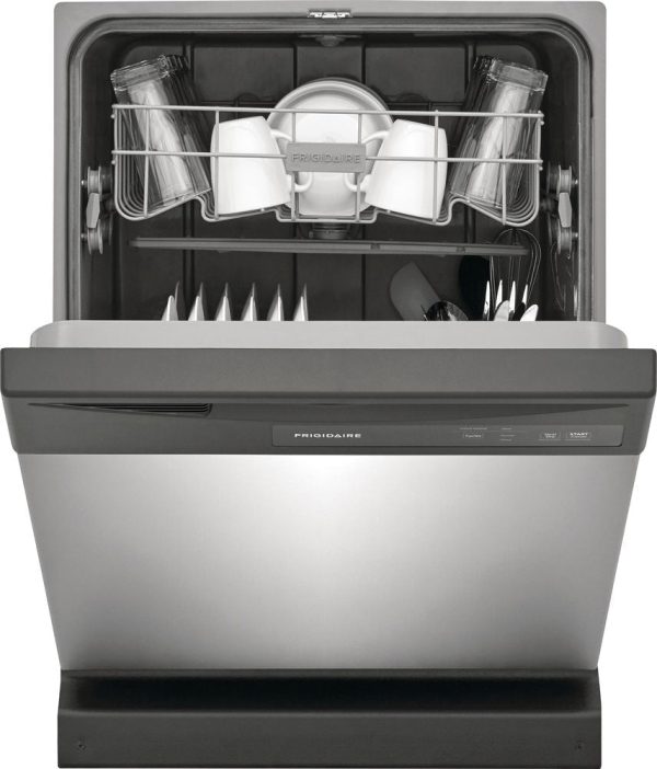 Frigidaire - 24" Built-In Dishwasher - Stainless steel - Image 8