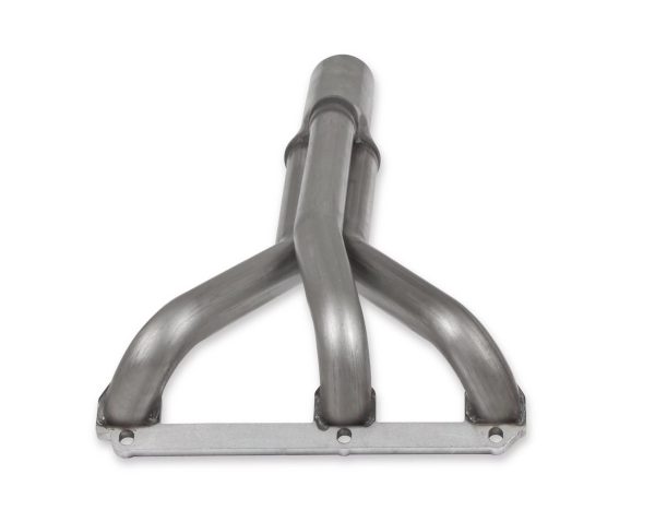 Flowtech 11587FLT Upright Headers 1-1/2" Primary, 20" Long, 27" tall, 2-1/2" x 10" Collector - 409SS Natural Finish - Image 7
