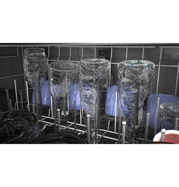 GE - Top Control Built-In Dishwasher with 3rd Rack, Dry Boost, 50 dBa - Slate - Image 15