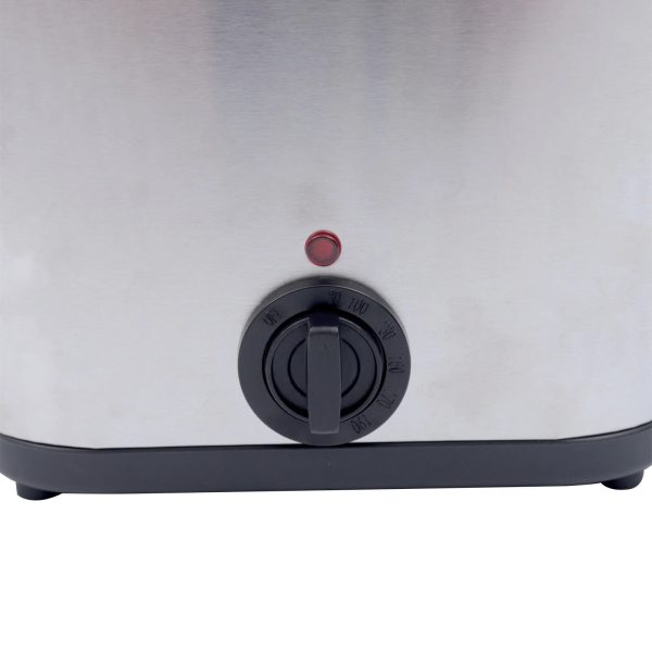 DENEST 1KW Stainless Steel Electric Deep Fryer w/Basket, Adjustable Control Temperature - Image 7