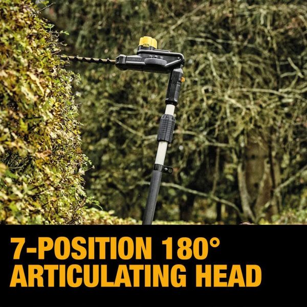 DW 20V MAX* Lithium-Ion Cordless Pole Saw and Pole Hedge Trimmer Combo Kit DCKO86M1 from DW - Image 20