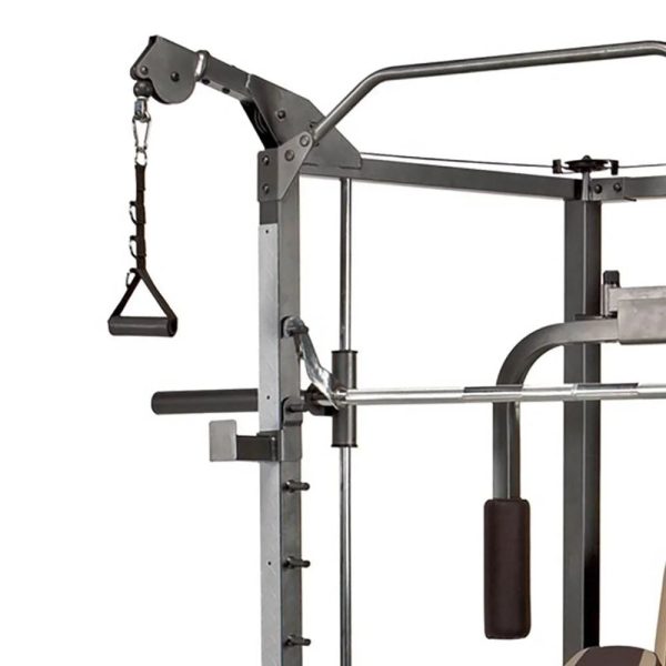 Marcy Combo Heavy Duty Full Body Home Exercise Gym Equipment, Gray/Brown - Image 8