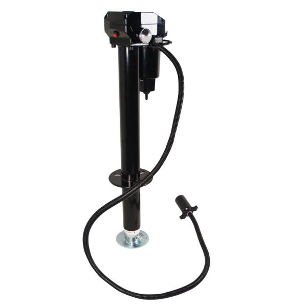 Quick Products JQ-3000-7P Power A-Frame Electric Tongue Jack with 7-Way Plug - 3,250 lbs. Lift Capacity - Image 2