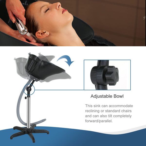 Height Adjustable Portable Shampoo Treatment - Image 4