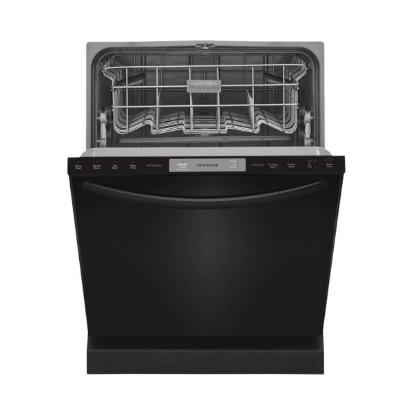 Frigidaire - 24" Compact Top Control Built-In Dishwasher with 54 dBa - Black - Image 6
