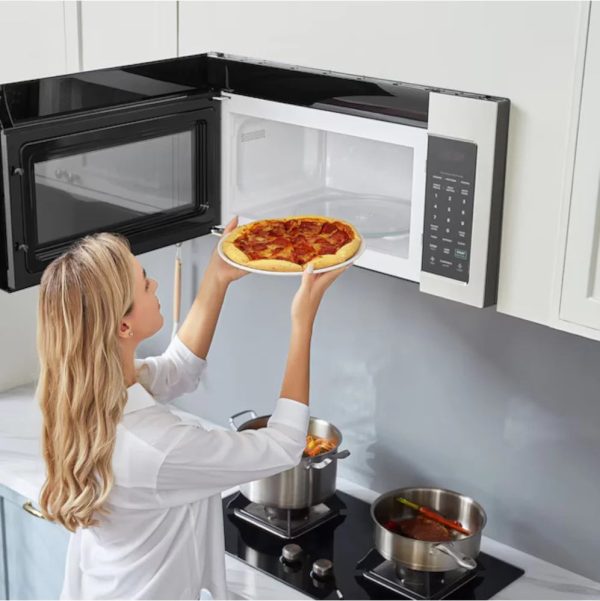 Midea 1.7 Cu. Ft. Stainless Steel Over-the-Range Microwave - Image 4