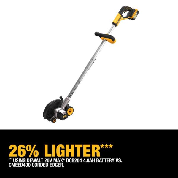 DW 20V MAX* Brushless Cordless Edger Kit DCED400M1 from DW - Image 15
