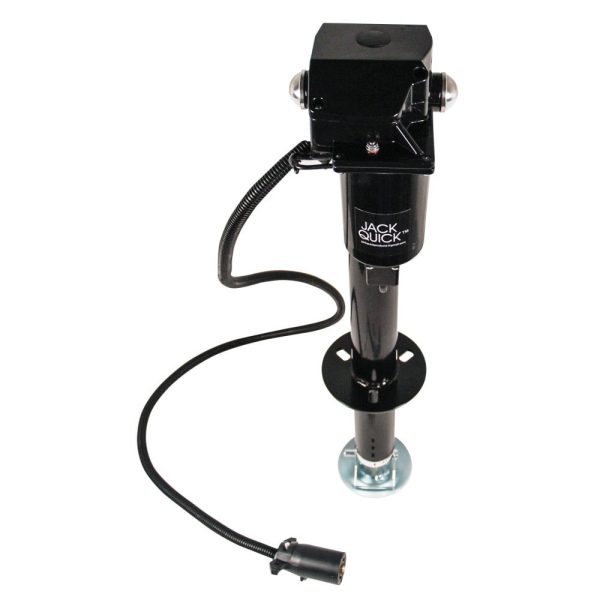 Quick Products JQ-3000-7P Power A-Frame Electric Tongue Jack with 7-Way Plug - 3,250 lbs. Lift Capacity - Image 7