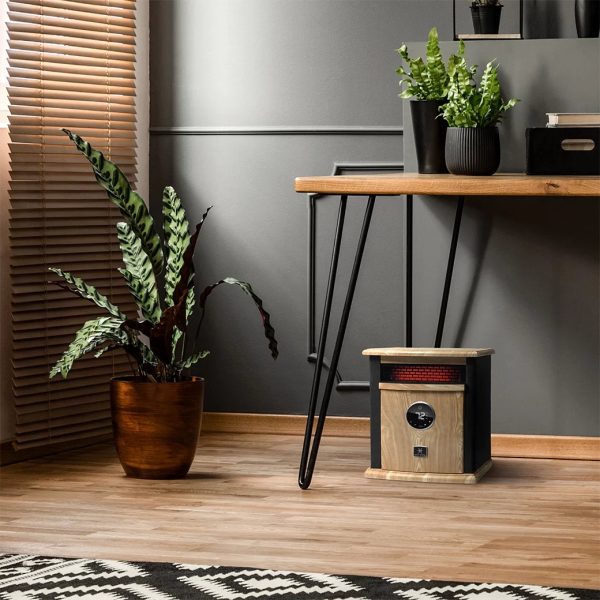 Heat Storm Logan Deluxe Infrared 1500W Space Heater, Home, Black, HS-1500-ILOD-B. Brand New. - Image 9