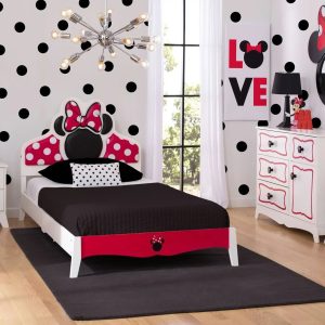 Minnie Mouse Wooden Twin Bedroom Collection