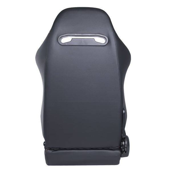 High Quality Racing Seat with Double Slider Made of PVC and Suade Material - Set of 2 Pieces - Image 7