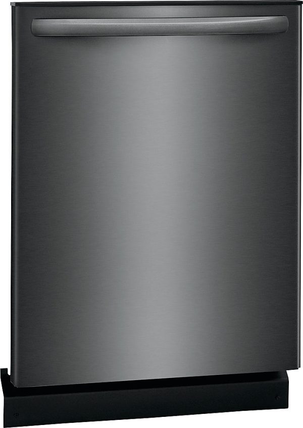 Frigidaire - 24" Built-In Dishwasher - Black stainless steel