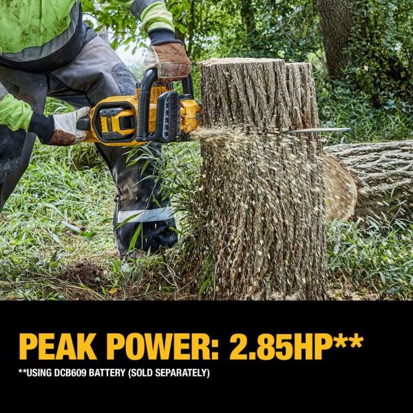 DW 60V MAX Chainsaw 18" Brushless Cordless Kit DCCS672X1 from DW - Image 2