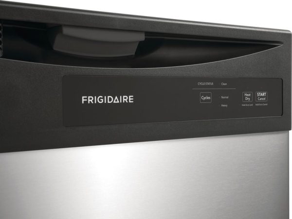 Frigidaire - 24" Built-In Dishwasher - Stainless steel - Image 5