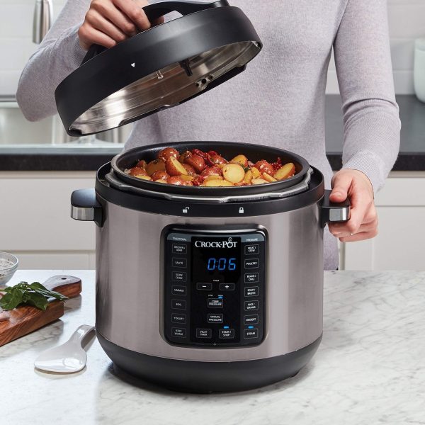 Crock Pot Multi Use Programmable Pressure Stainless - Image 4
