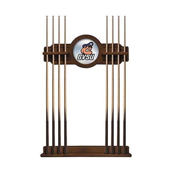 Grand Valley State University Solid Wood Cue Rack with a Chardonnay Finish