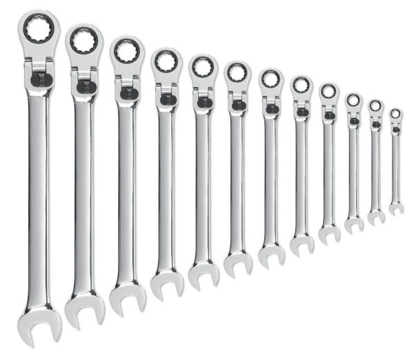 GearWrench 12 PC XL LOCKING FLEX HEAD RATCHETING SET - Image 2