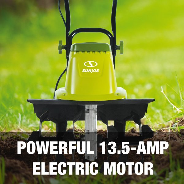 Sun Joe Electric Garden Tiller + Cultivator, 16-inch, 13.5-Amp - Image 5