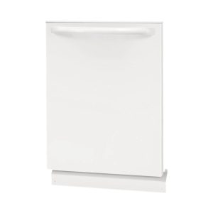 Frigidaire - 24" Compact Top Control Built-In Dishwasher with 54 dBa - White