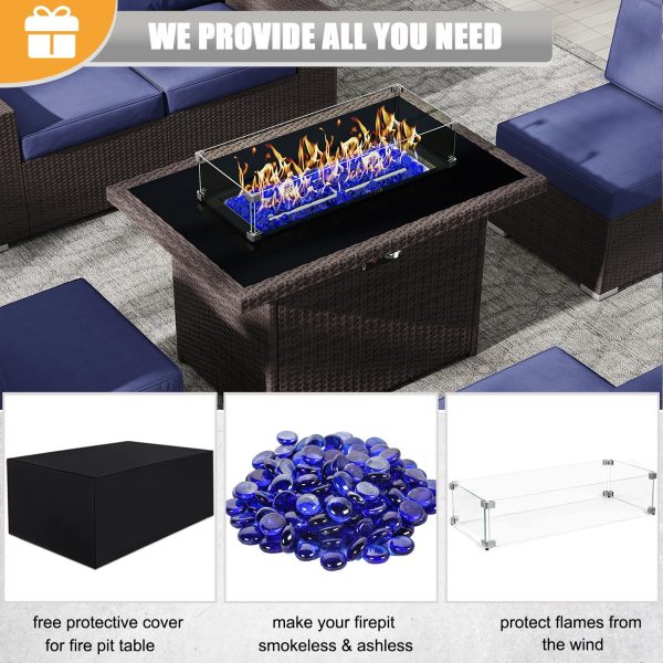 LayinSun Outdoor Furniture Sectional Conversation - Image 5