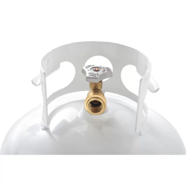Flame King YSN401 40 lbs. Empty Propane Cylinder with Overfill Protection Device Valve - Image 4