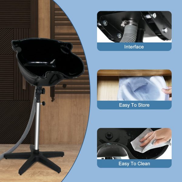 Height Adjustable Portable Shampoo Treatment - Image 9