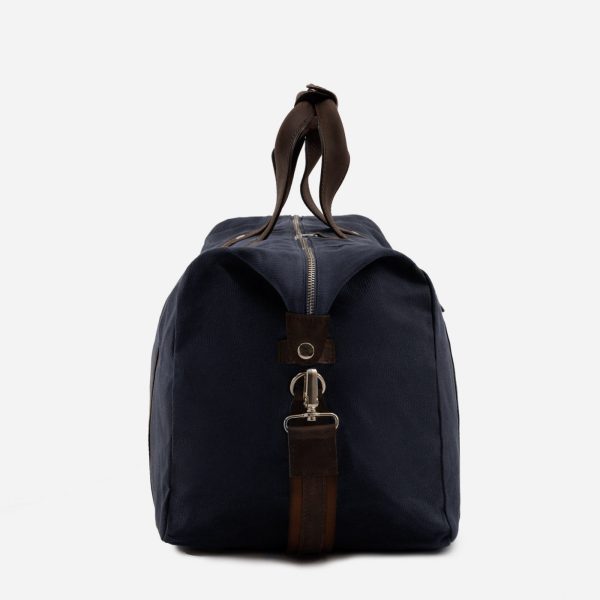 Domingo Duffel Bag - Waxed Canvas and Pull-Up Leather - Men's - Image 17
