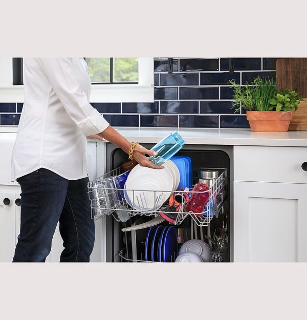 GE - Top Control Built-In Dishwasher with 3rd Rack, Dry Boost, 50 dBa - Slate - Image 10