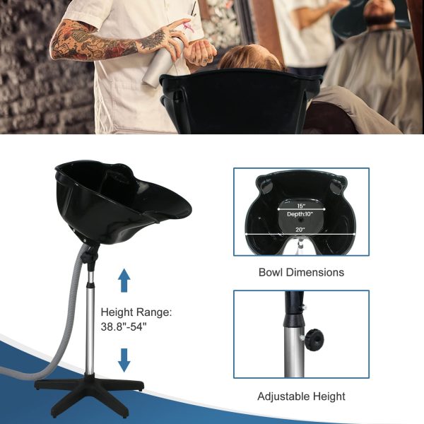 Height Adjustable Portable Shampoo Treatment - Image 6