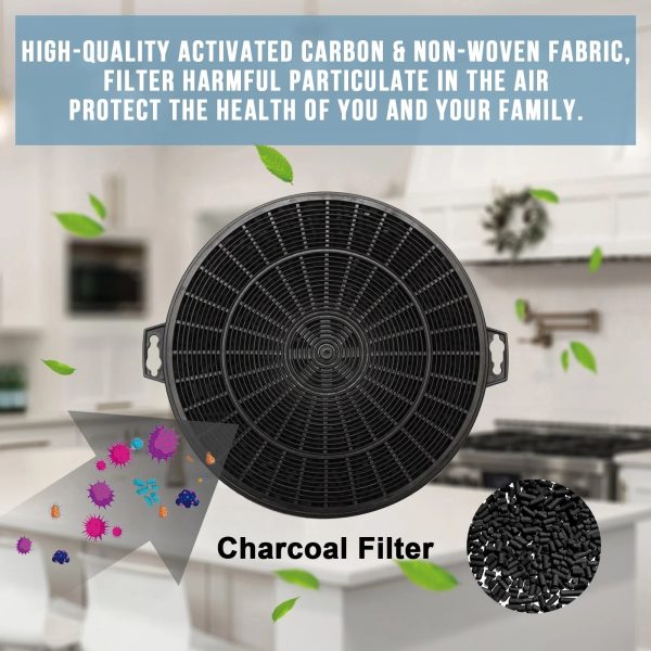 Range Hood Insert 30 Inch, 600 CFM Built-in Kitchen Hood with 3 Speeds, Ultra-Quiet Stainless Steel Ducted Vent Hood Insert with LED Lights and Dishwasher Safe Filters, Warm White - Image 10