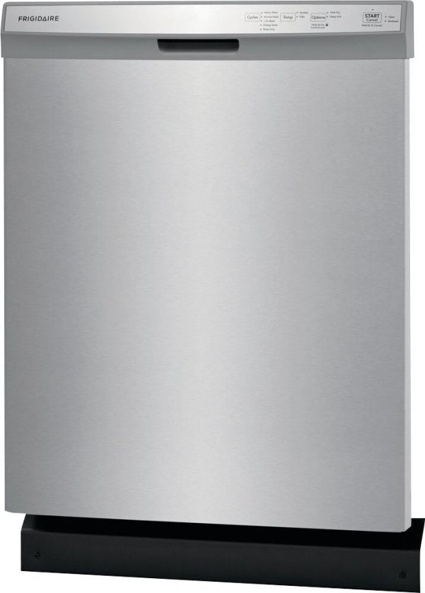 Frigidaire - 24" Front Control Tall Tub Built-In Dishwasher - Stainless steel - Image 2