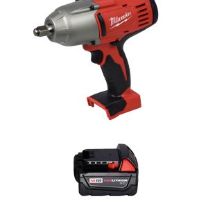 Milwaukee 2663-20 1/2" High Torque Impact Wrench w/ 48-11-1828 18V 3.0Ah Battery