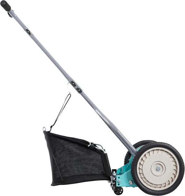 American Lawn Mower Company 1304-14GC 14-Inch 5-Blade Push Reel Lawn Mower with Grass Catcher， Mint - Image 9