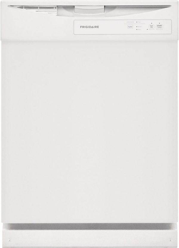 Frigidaire - 24" Built-In Dishwasher - White