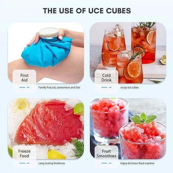 Countertop Ice Maker,Portable Ice Machine with Carry Handle,Self-Cleaning,Basket and Scoop,9 Cubes in 6 Mins,26.5lbs/24Hrs,2 Sizes of Bullet Ice,for Home,Kitchen,Party,Black - Image 7