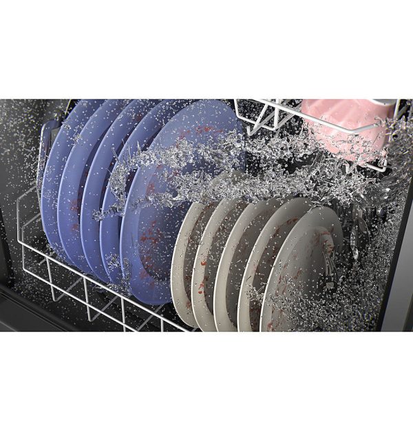 GE - Top Control Built-In Dishwasher with 3rd Rack, Dry Boost, 50 dBa - Slate - Image 6