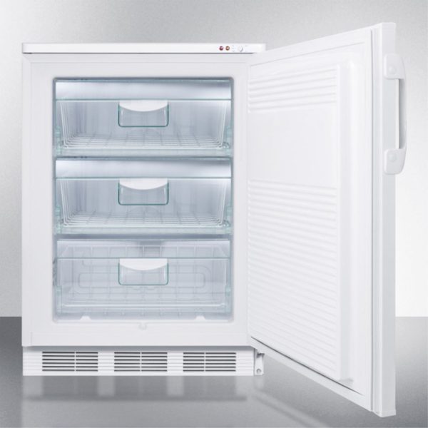 Commercial built-in undercounter medical all-freezer capable of -25 C operation, with front-mounted lock - Image 4