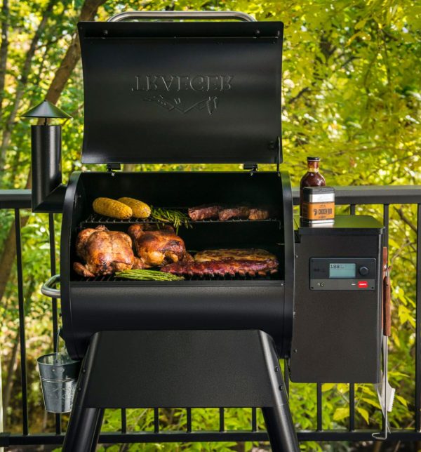 Traeger Grills Pro 575 Wifi Pellet Grill and Smoker in Black -sku-1003894309 - Image 5