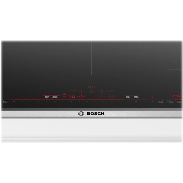 Bosch - 800 Series 36" Built-In Electric Induction Cooktop with 5 elements and Wifi - Black - Image 3