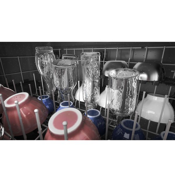 GE - Top Control Built-In Dishwasher with 3rd Rack, Dry Boost, 50 dBa - Slate - Image 13