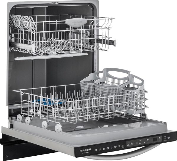 Frigidaire - Gallery 24" Tall Tub Built-In Dishwasher - Stainless steel - Image 7