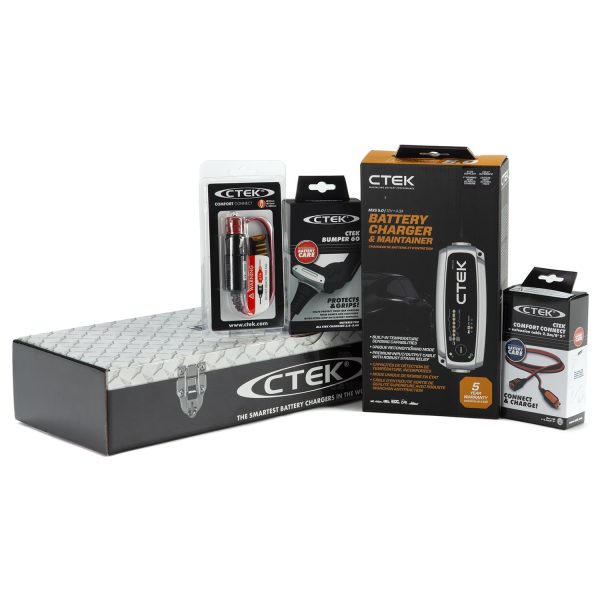 CTEK (40-206) MXS 5.0 12Volt Battery Charger Vehicle Storage Bundle - Image 4