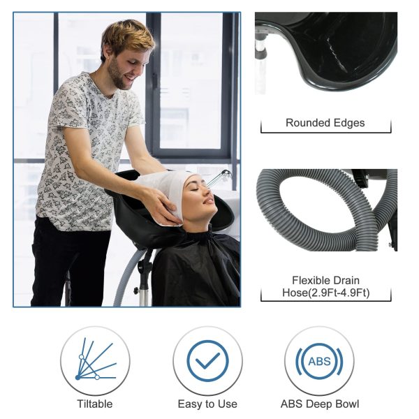 Height Adjustable Portable Shampoo Treatment - Image 8