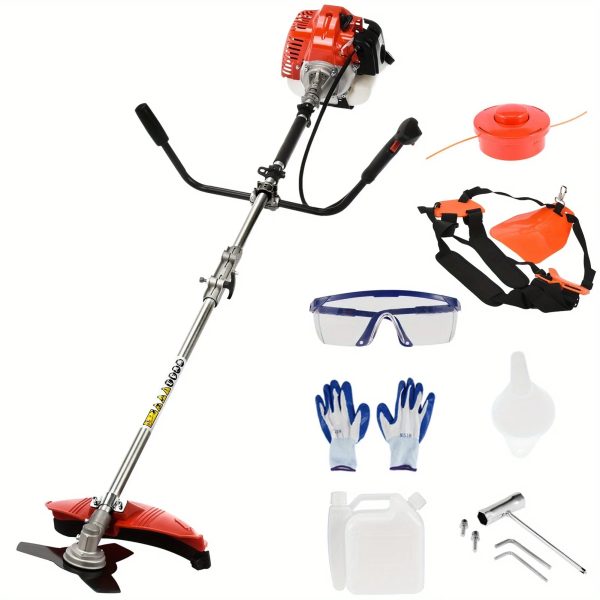 Senix Gas Push Lawn Mower, 21-Inch, 140 cc 4-Cycle Briggs & Stratton Engine, 2-in-1 Push Lawnmower, 6-Position Height Adjustment with 11-Inch Rear Wheels, LSPG-M6 - Image 3