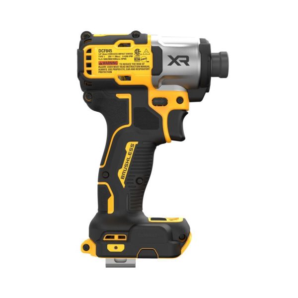 DW 20V MAX XR 1/4in Impact Driver DCF845B - Image 8