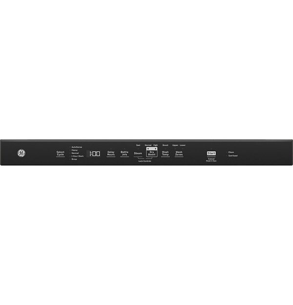 GE - Top Control Built-In Dishwasher with 3rd Rack, Dry Boost, 50 dBa - Slate - Image 7