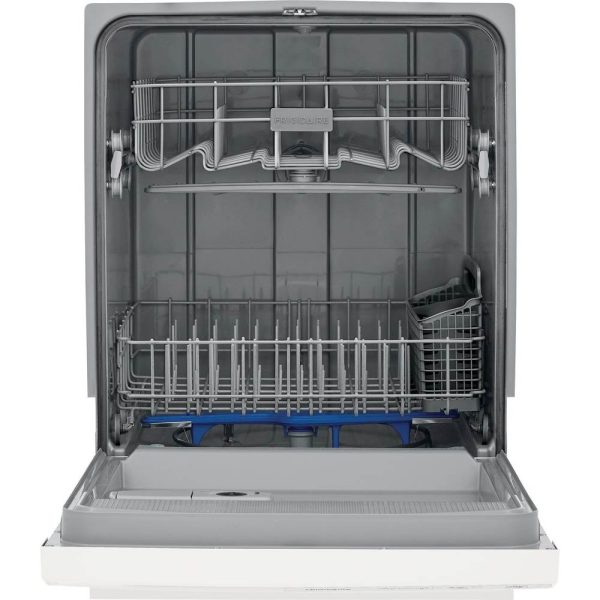 Frigidaire - 24" Front Control Tall Tub Built-In Dishwasher - White - Image 6