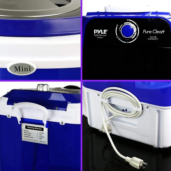 Pyle Mini Portable Washing Machine - Image 3